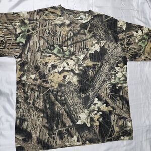 Vintage Mossy Oak Camo Classics Shirt Men XL Promotional T Deer Hunting Y2K 90s